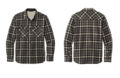 Eddie Bauer EB228 Woodland Shirt Jac Grey Steel Bone