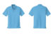 K110 Port Authority Dry Zone UV Micro Mesh Polo Carolina Blue
