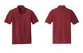 Port Authority K100 Core Classic Pique Polo Burgundy