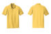 Port Authority K100 Core Classic Pique Polo Lemon Drop Yellow