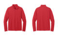 Port Authority K112 Dry Zone UV Micro Mesh 1/4 Zip - Rich Red