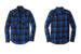 Port Authority W668 Plaid Flannel Shirt Royal Black