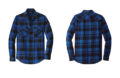 Port Authority W668 Plaid Flannel Shirt Royal Black