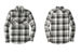 Port Authority W668 Plaid Flannel Shirt Snow White Black