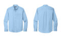 Port Authority W808 Long Sleeve Twill Shirt Cloud Blue
