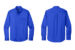 Port Authority W808 Long Sleeve Twill Shirt True Royal