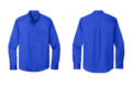 Port Authority W808 Long Sleeve Twill Shirt True Royal
