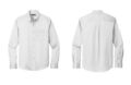 Port Authority W808 Long Sleeve Twill Shirt White