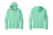 ST420LSH Sport Tek Long Sleeve Hoodie Bright Seafoam
