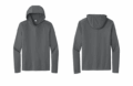 ST420LSH Sport Tek Long Sleeve Hoodie Dark Smoke Grey