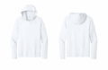 ST420LSH Sport Tek Long Sleeve Hoodie White