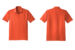 ST650 Sport Tek Micropique Sport Wick Polo Deep Orange