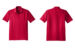 ST650 Sport Tek Micropique Sport Wick Polo Deep Red