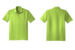 ST650 Sport Tek Micropique Sport Wick Polo Lime Shock