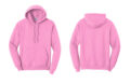 PC78H Port & Co Core Fleece Pullover Hoodie - Candy Pink