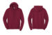 PC78H Port & Co Core Fleece Pullover Hoodie - Cardinal