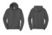 PC78H Port & Co Core Fleece Pullover Hoodie - Coal Grey