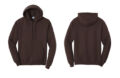 PC78H Port & Co Core Fleece Pullover Hoodie - Dark Chocolate Brown
