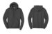 PC78H Port & Co Core Fleece Pullover Hoodie - Dark Heather Grey