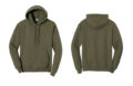PC78H Port & Co Core Fleece Pullover Hoodie - Olive Drab Green