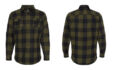 Burnside 8210 Flannel Shirt - Army/Black Burnside 8210 Flannel Shirt - Army/Black