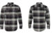 Burnside 8210 Flannel Shirt - Black/Grey Burnside 8210 Flannel Shirt - Black/Grey