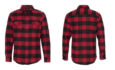 Burnside 8210 Flannel Shirt - Red/Black Buffalo Burnside 8210 Flannel Shirt - Red/Black Buffalo