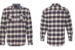 Burnside 8210 Flannel Shirt White Red Burnside 8210 Flannel Shirt - White/ Red