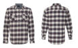 Burnside 8210 Flannel Shirt White Red Burnside 8210 Flannel Shirt - White/ Red