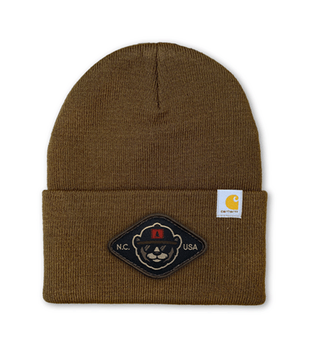 Custom Carhartt Watch Cap 2.0 beanie with woven logo patch — bulk winter hats.