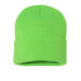 Sportsman SP12 12 Cuffed Winter Beanie - Neon Green
