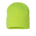 Sportsman SP12 12 Cuffed Winter Beanie - Neon Yellow