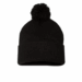 Sportsman SP15 12 Pom Pom Cuffed Beanie - Black