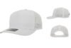 10 10 Hats 615 5 Panel Performance Cap White