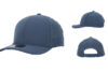 10 10 Hats 616 6 Panel Performance Cap - Deep Blue