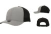 10 10 Hats 616 6 Panel Performance Cap - Grey/Black