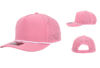 10 10 Hats R615 5 Panel Rope Hat Pink
