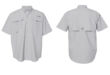 212464 Columbia Bahama Short Sleeve Fishing Shirt<br>Color: Cool Grey 212464 Columbia Bahama Short Sleeve Fishing ShirtColor: Cool Grey