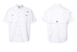 212464 Columbia Bahama Short Sleeve Fishing Shirt<br>Color: White 212464 Columbia Bahama Short Sleeve Fishing ShirtColor: White