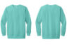 1566 Comfort Colors Ring Spun Crewneck Sweatshirt Chalky