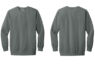 1566 Comfort Colors Ring Spun Crewneck Sweatshirt Grey