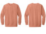 1566 Comfort Colors Ring Spun Crewneck Sweatshirt Terracotta