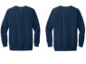 1566 Comfort Colors Ring Spun Crewneck Sweatshirt True Navy