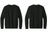 DT6104 District Fleece Custom Crewneck Black