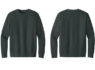 DT6104 District Fleece Custom Crewneck Charcoal