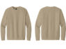 DT6104 District Fleece Custom Crewneck Desert Tan