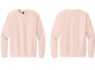 DT6104 District Fleece Custom Crewneck Rosewater