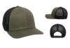 Outdoor Cap RGR 360M Trucker Hats Olive Black