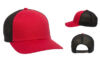 Outdoor Cap RGR 360M Trucker Hats Red Black