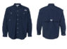 212463 Columbia PFG Bahama Long Sleeve Fishing Shirts Navy